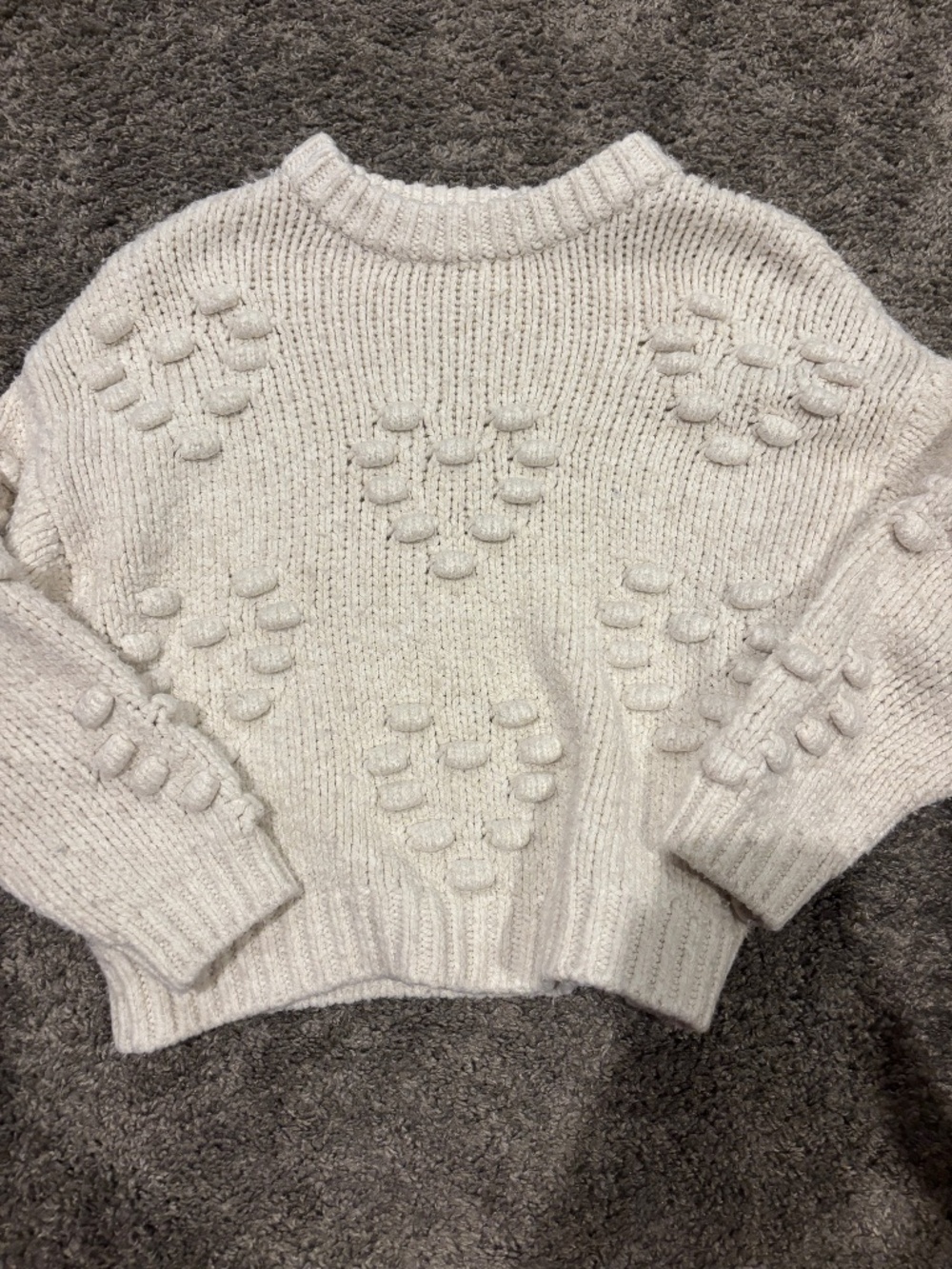 Zara heart sweater